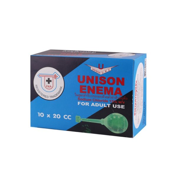 حقنة شرجية UNISON للبالغين