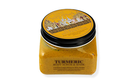 Scentio Turmeric Body Scrub and Mask 300ml