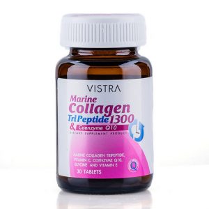 Vistra Marine Collagen Tri Peptide 1300 and Coenzyme Q10