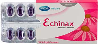 Mega Echinax 10 capsules