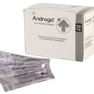 Androgel Gel in Sachet 50mg testosterone gel